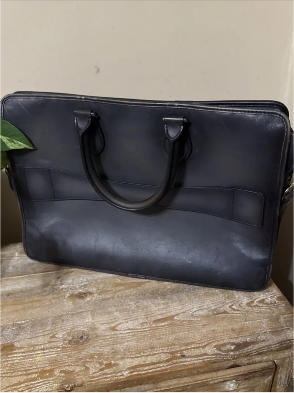 BERLUTI Briefcase Un Jour Venezia Calf Leather NO Shoulder Strap